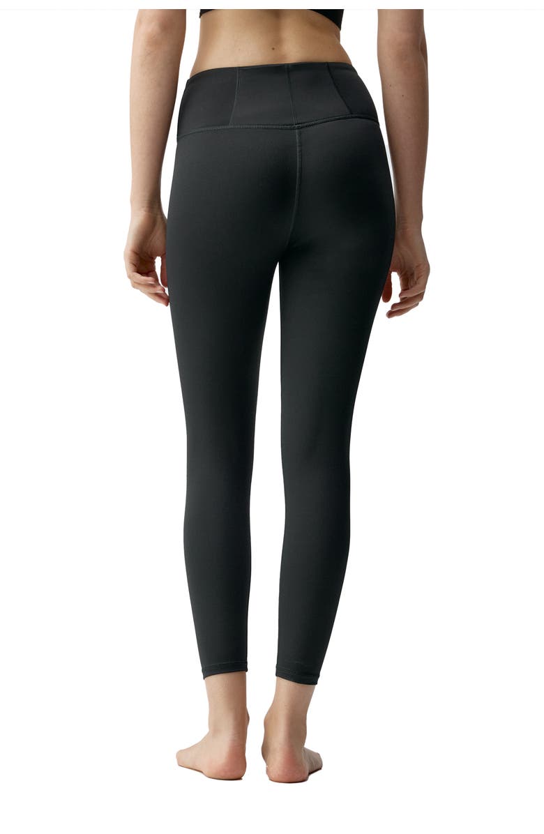 Born Living Yoga Prida 7/8 Performance Medium Rise Sport Legging, Alternate, color, Black
