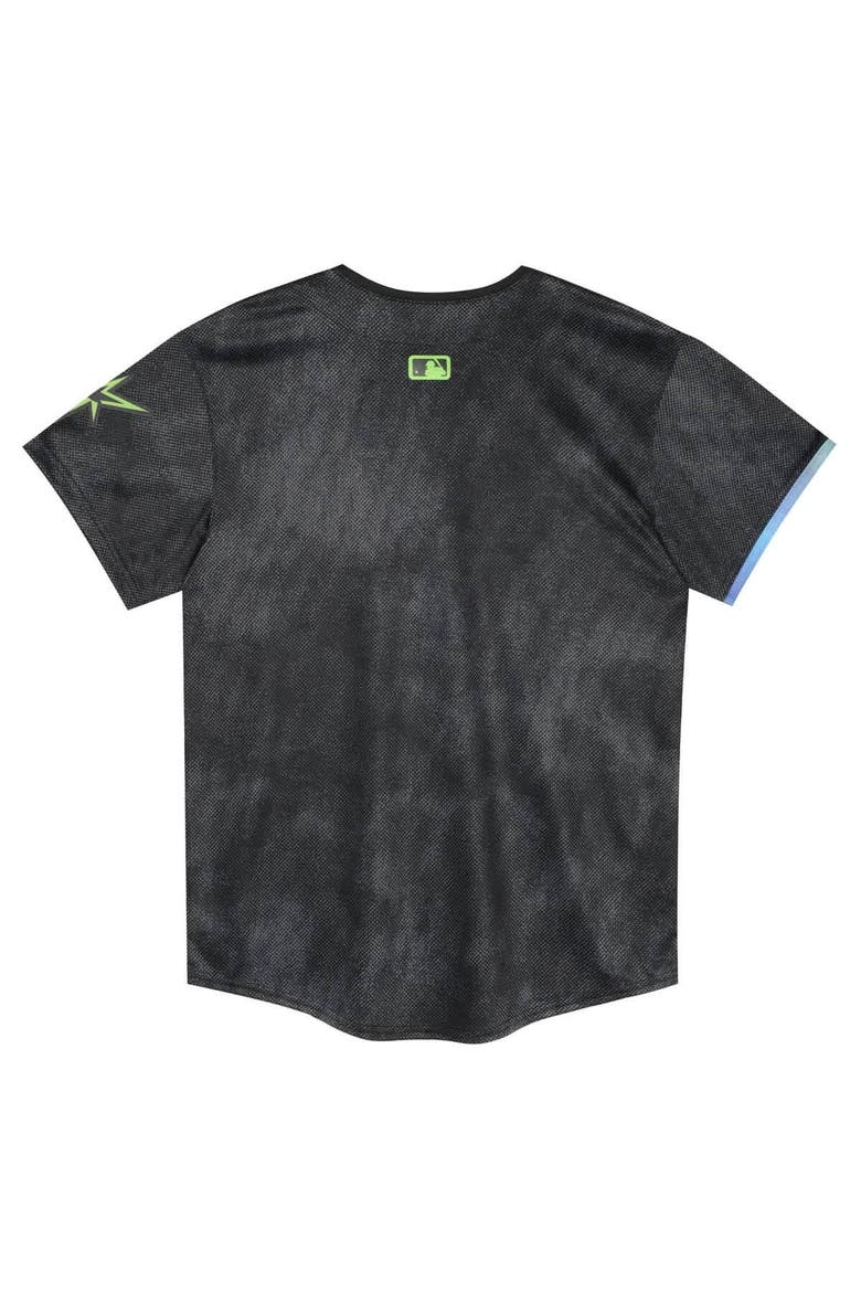 Preschool Nike  Black Tampa Bay Rays City Connect Jersey, Alternate, color, Black