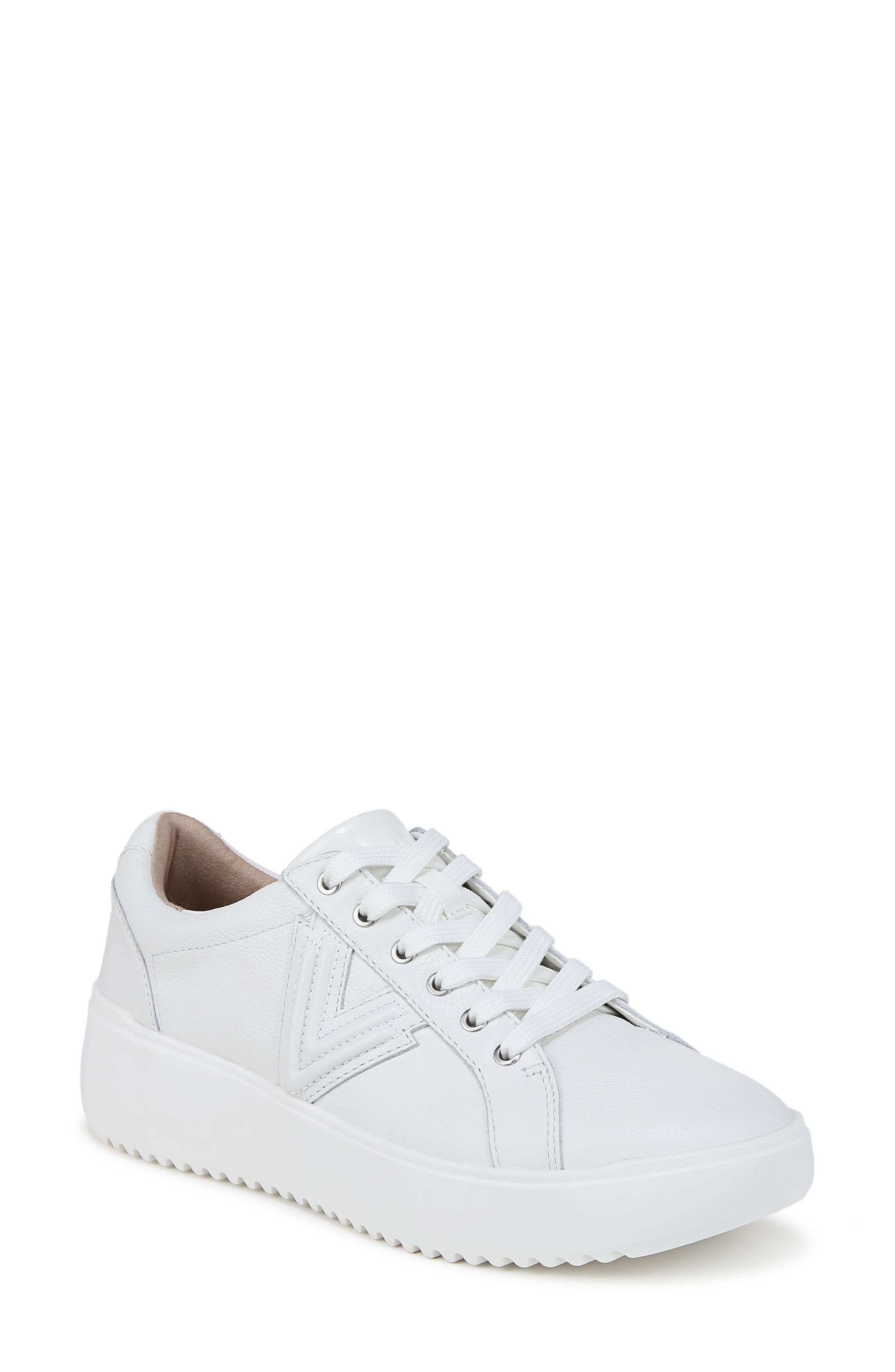 Vionic Kearny Platform Sneaker, Main, color, Smooth White