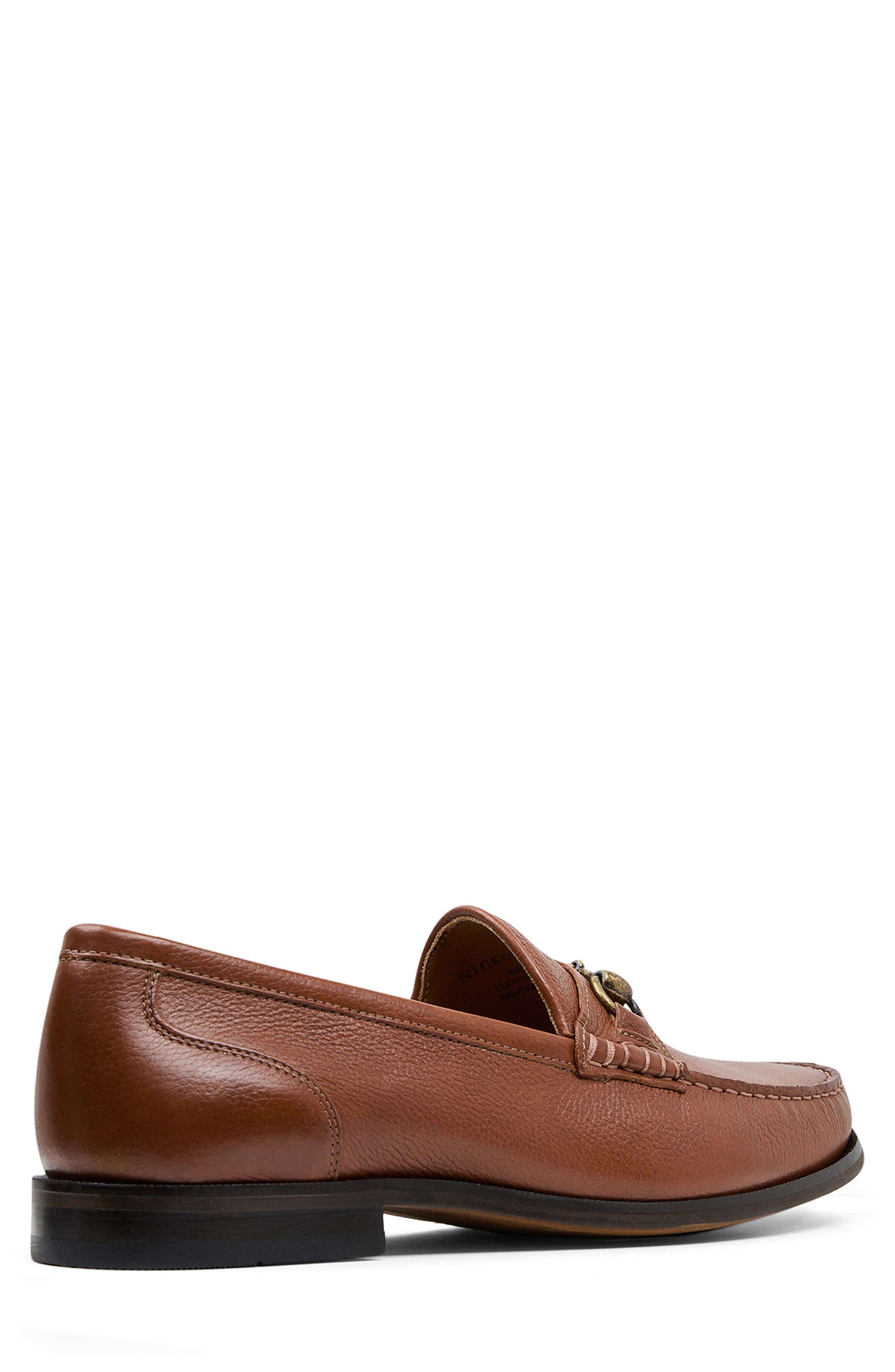 Nickolas Bit Loafer, Alternate, color, WHISKEY