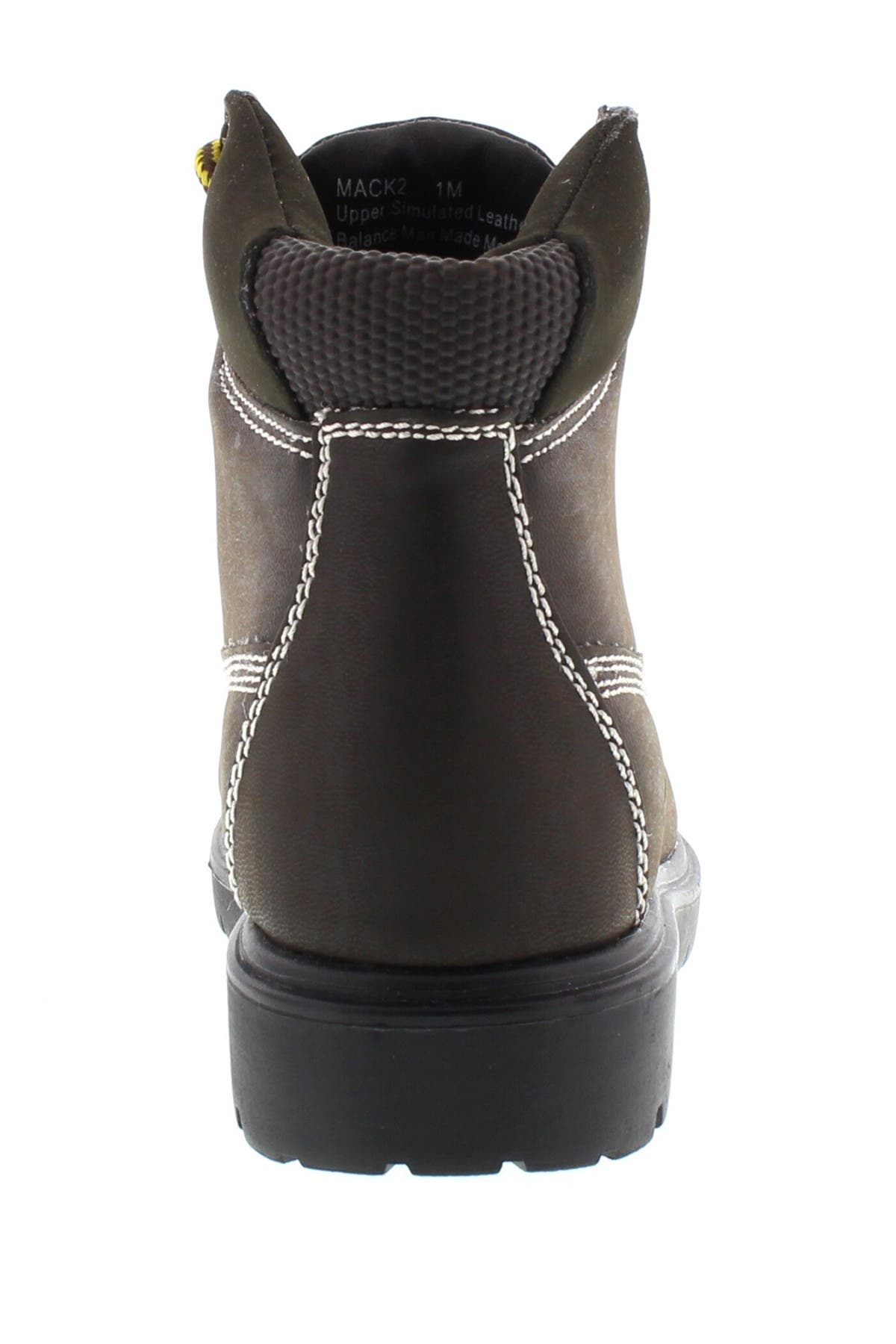 Deer Stags Mack Bootie, Alternate, color, Dark Brown