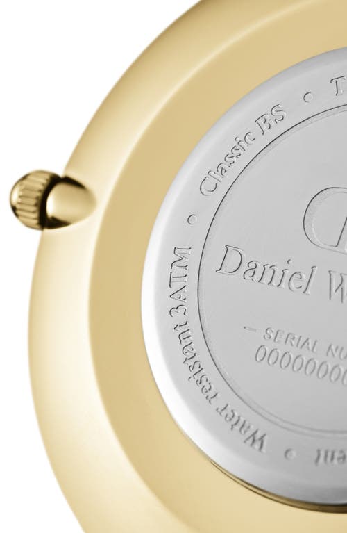 Daniel Wellington Grand Petite Evergold Mesh Strap Watch, 36mm In Multi