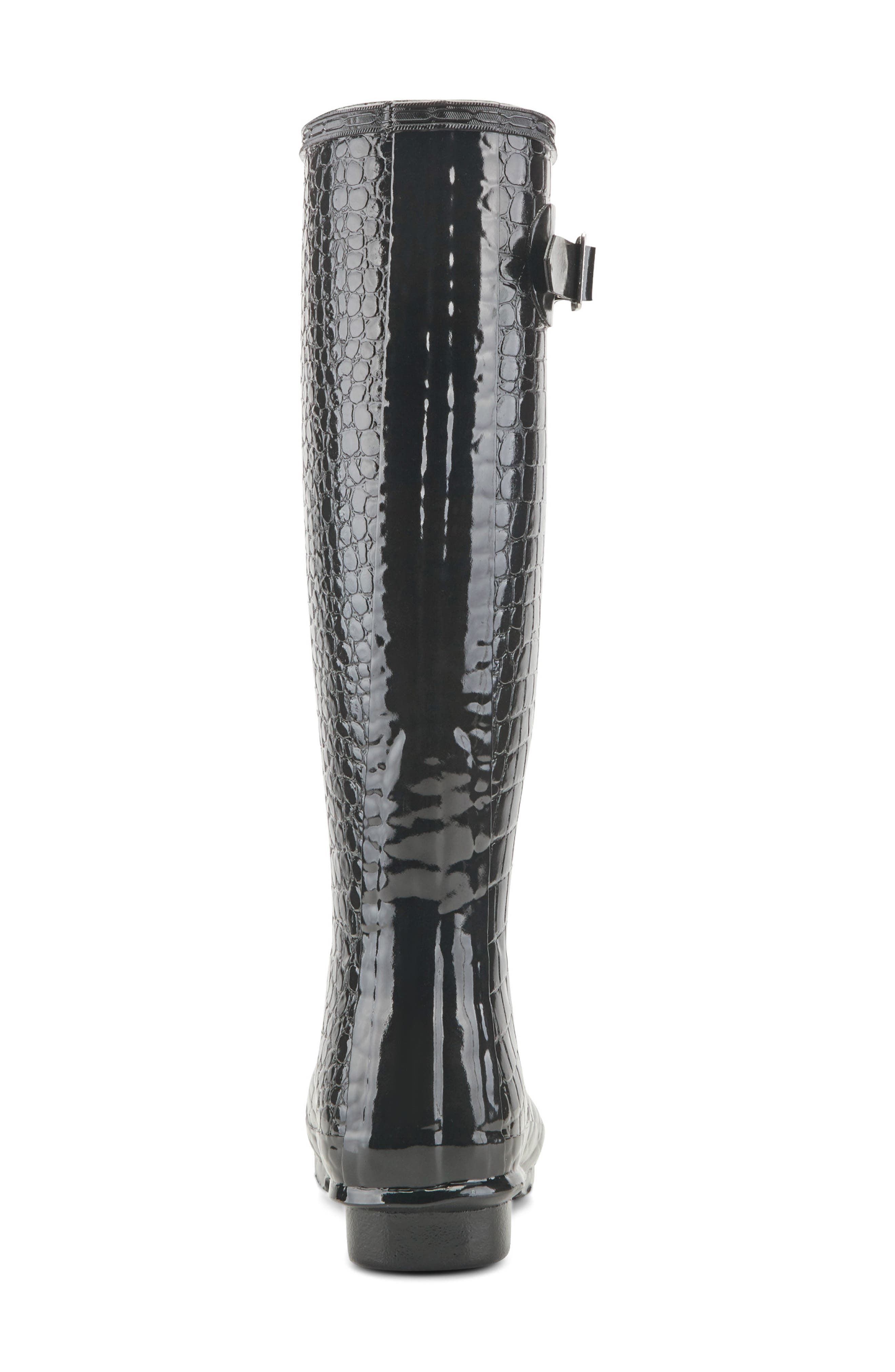Original Tall Rain Boot, Alternate, color, BLACK