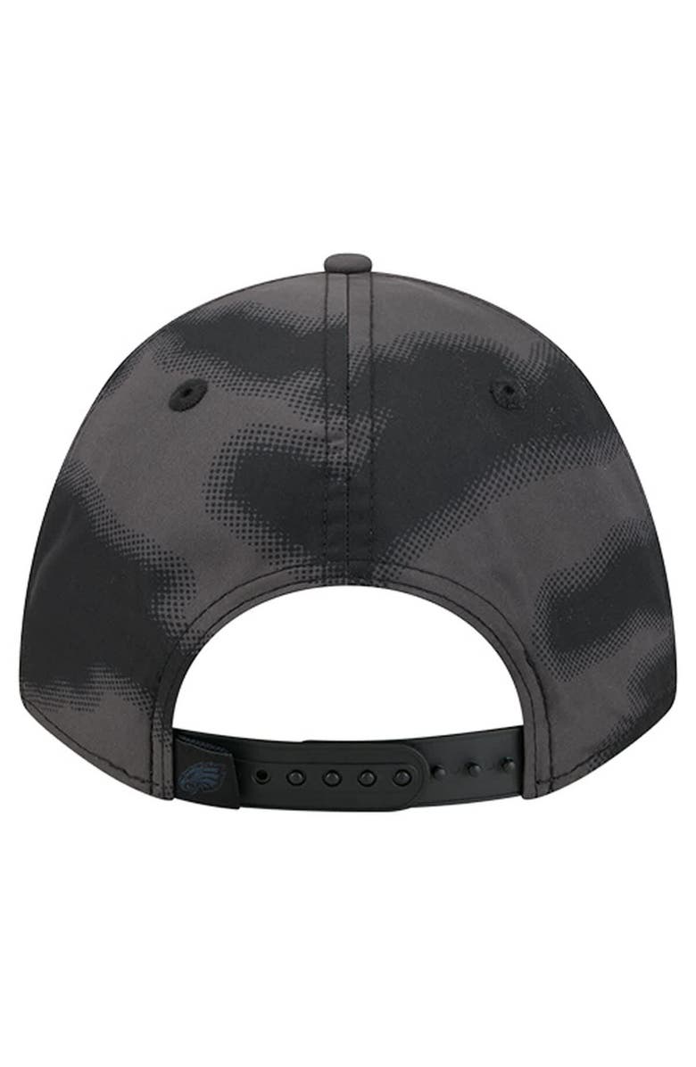 New Era Men's New Era Gray Philadelphia Eagles Halftone Camo 9FORTY Hat, Alternate, color, Gray