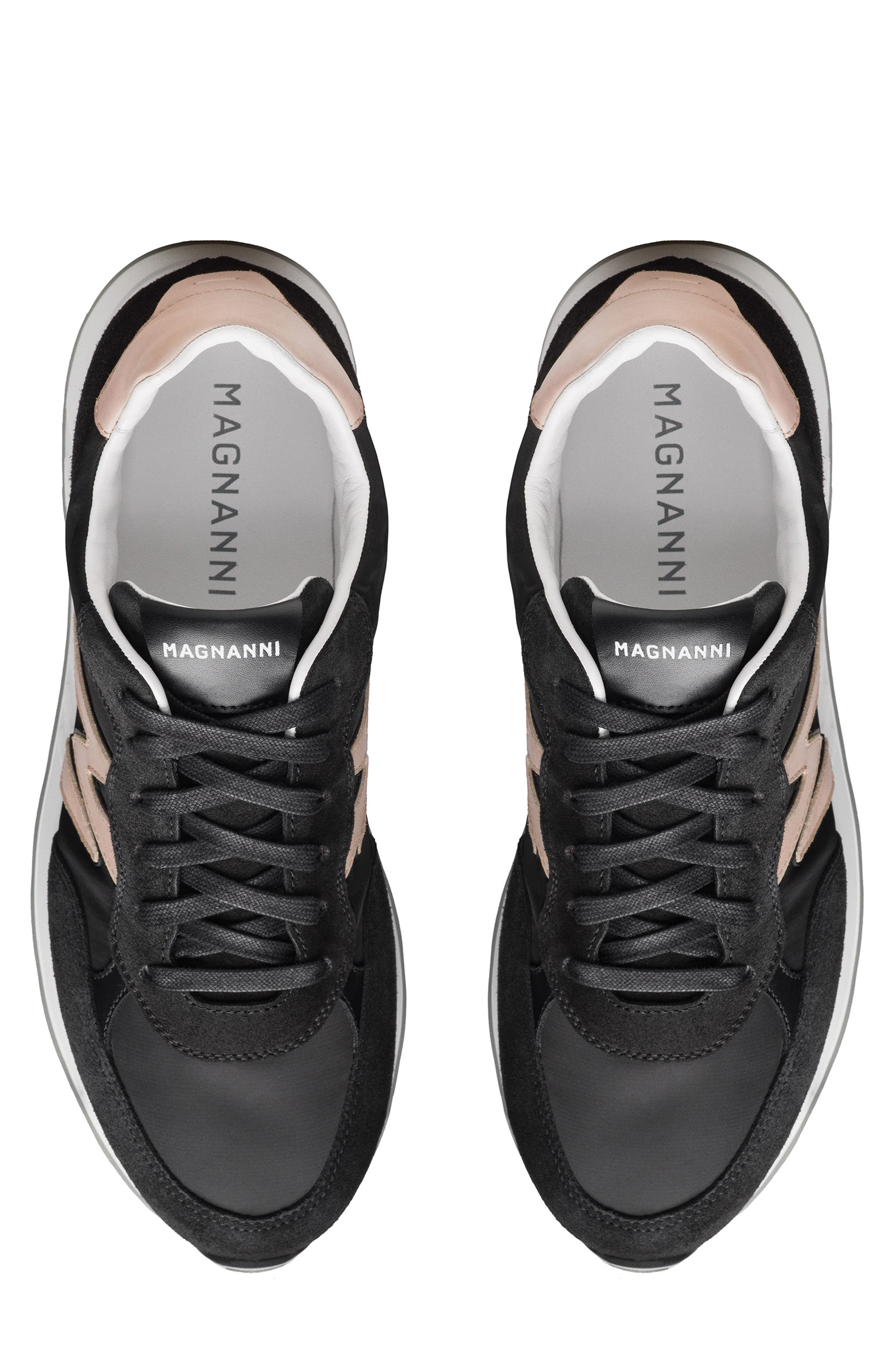 Magnanni Yoki Navy Sneaker, Alternate, color, 