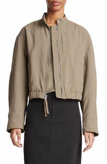 Vince Crop Bomber Jacket