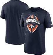 Nike Men's Nike Navy Denver Broncos Legend Icon Performance T-Shirt