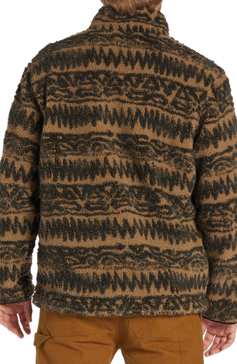 Billabong Boundary Switchback Zip Fleece Jacket, Alternate, color, 