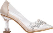 Forever & Always Shoes Cinderella Transparent High Heels