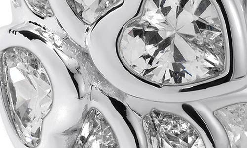 Miranda Frye Mixed Cut Cubic Zirconia Cocktail Ring In Silver