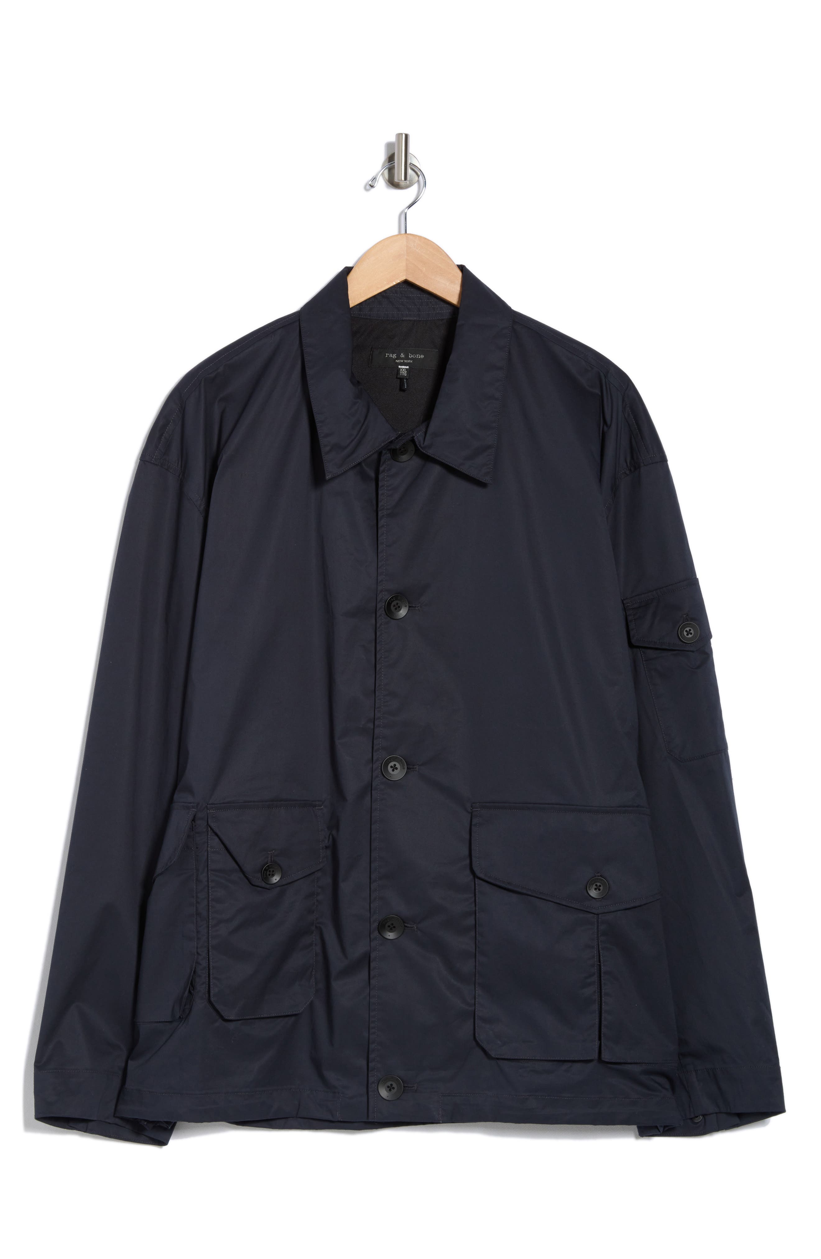rag & bone Cade Stretch Cotton Utility Jacket