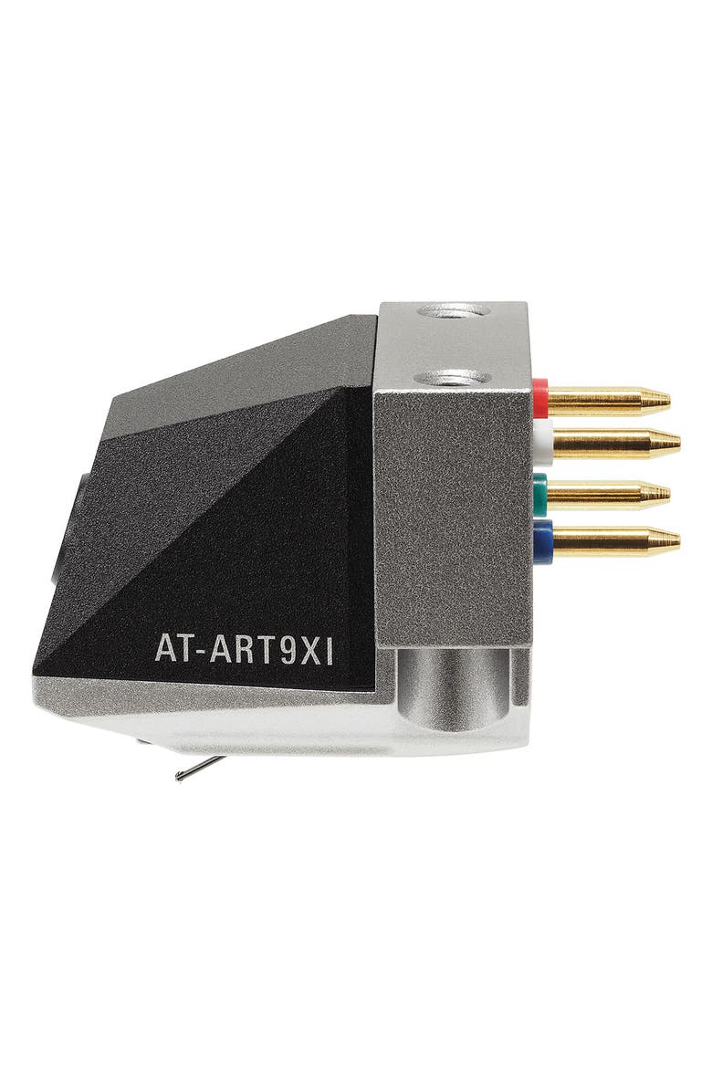 AT-ART9XI Dual Moving Coil Cartridge, Alternate, color, Black/Silver