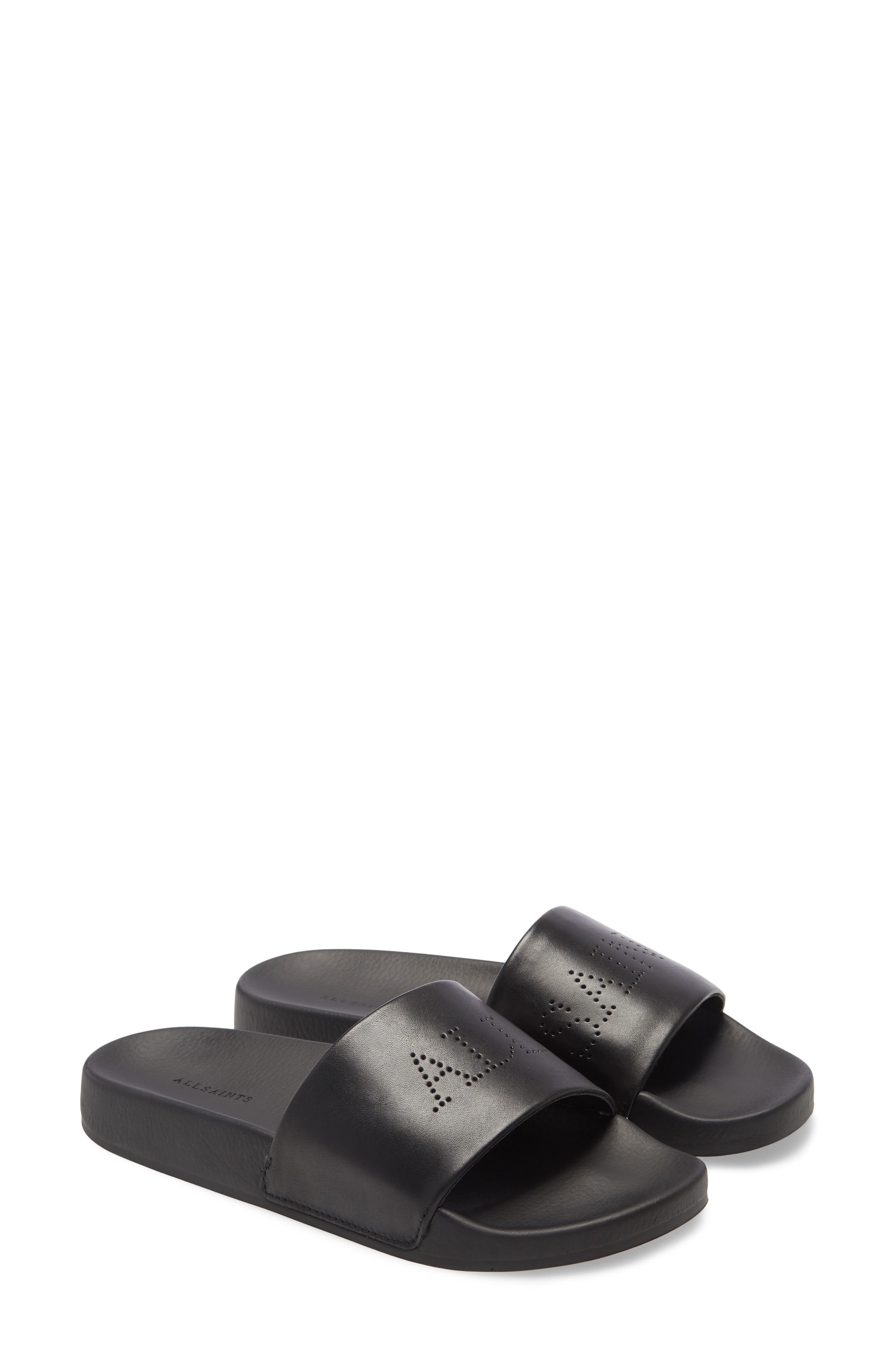 AllSaints Karli Slide Sandal, Main, color, 