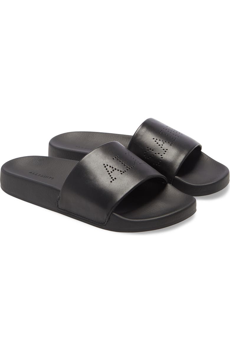 AllSaints Karli Slide Sandal, Main, color,