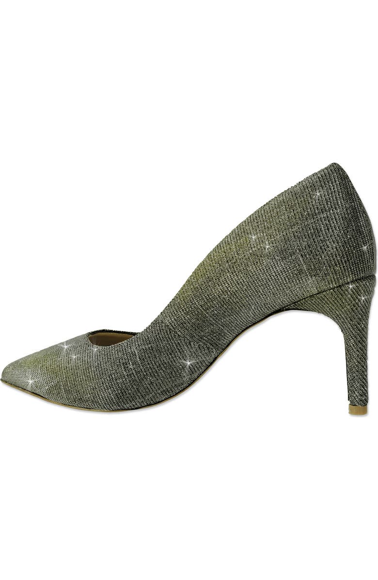Ron White Cindy Galaxy Onyx Pump, Alternate, color, Vintage Gold