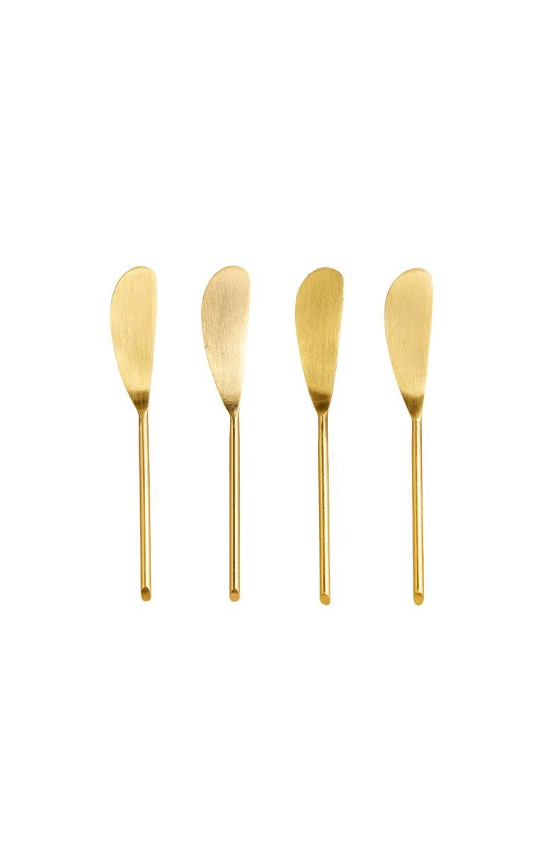 Be Home Thin Small Spreader - Set of 4, Main, color, Gold