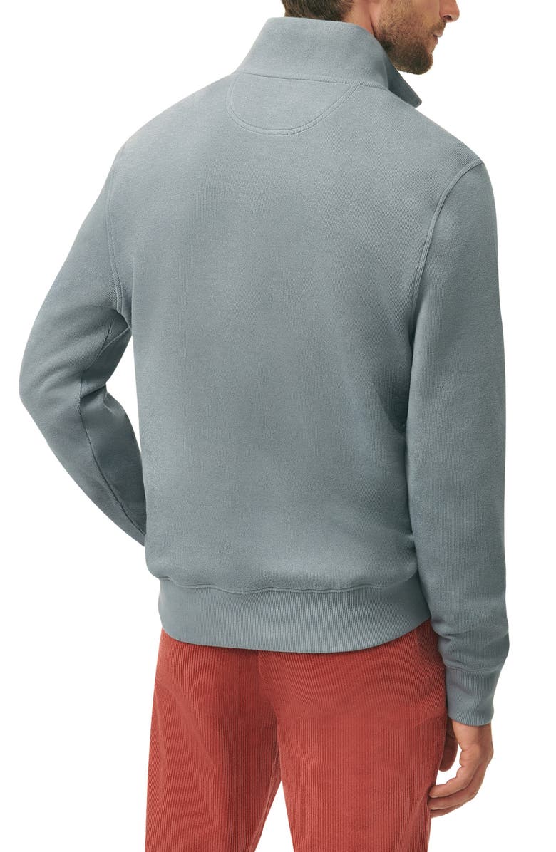 Brooks Brothers French Rib Quarter Zip Pullover, Alternate, color, 