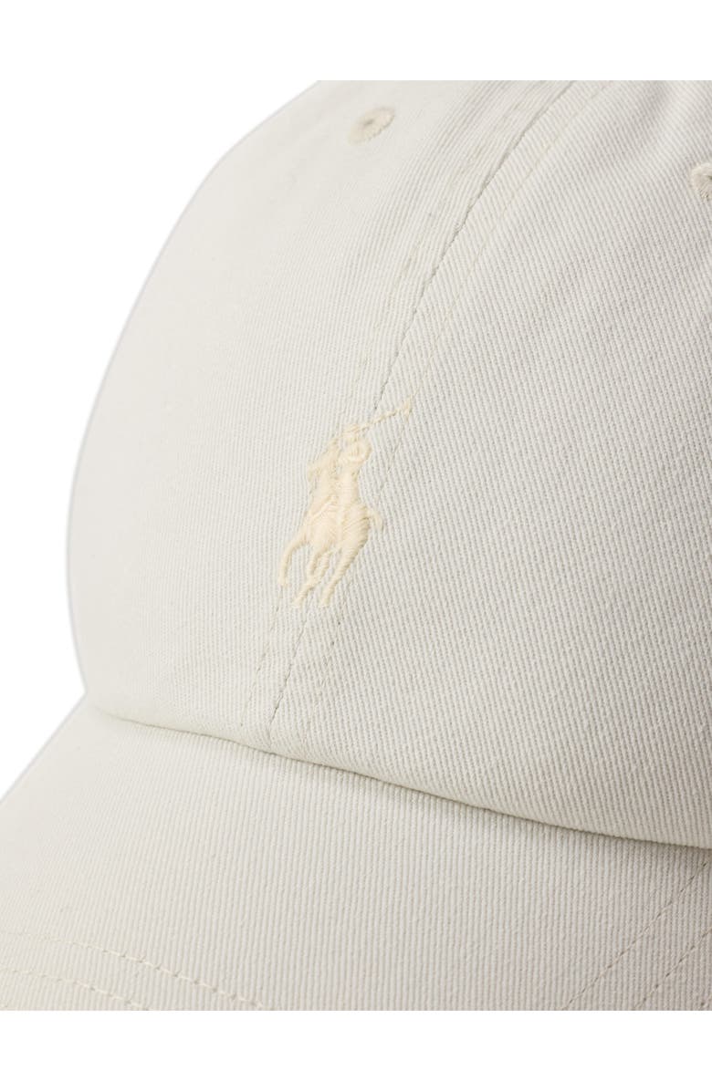 Polo Ralph Lauren The Iconic Cotton Chino Adjustable Ball Cap, Alternate, color, Stone Pebble