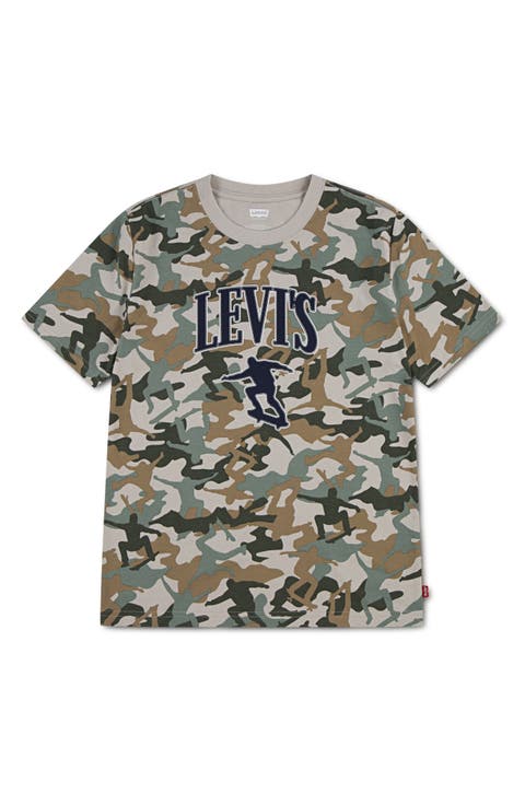 Kids' Skate Camo T-Shirt