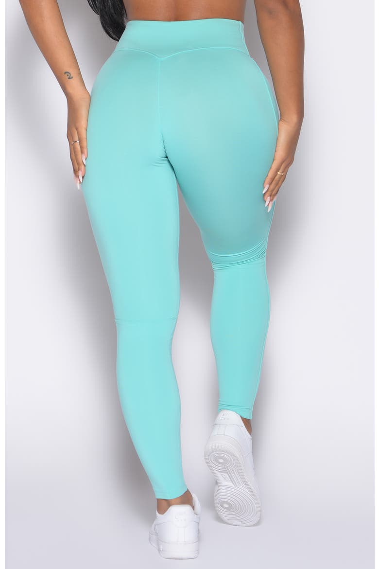 Bombshell Bunny Leggings, Alternate, color, Aquatic Awe