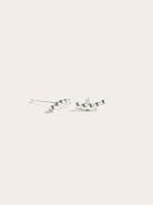 ABLE Caesar Stud Earrings Silver