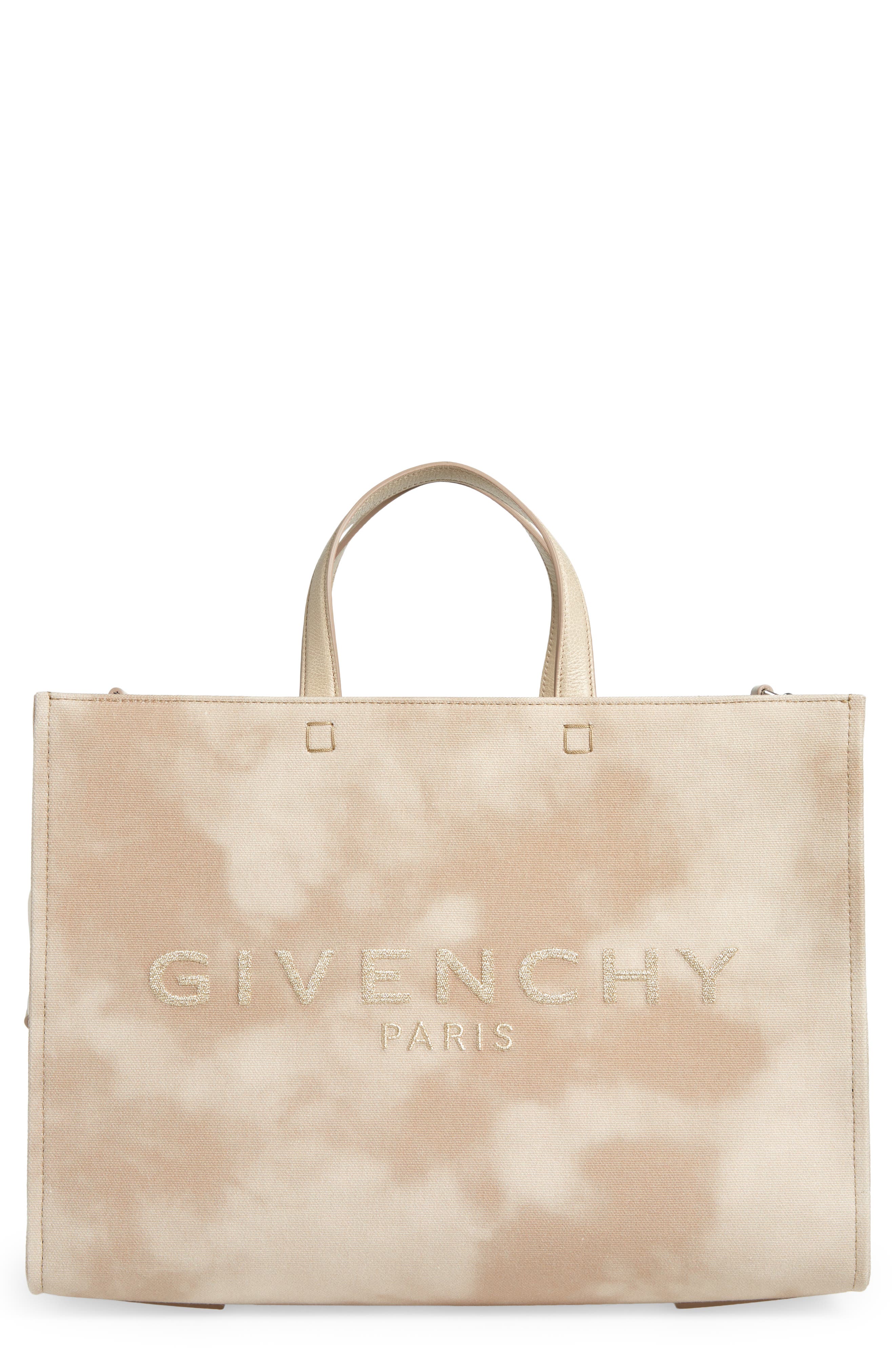 Givenchy Medium G-Tote Canvas Tote, Main, color, 