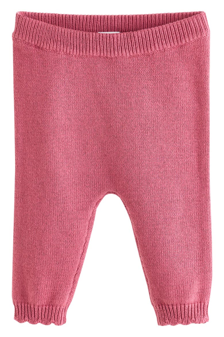 Kids' Peplum Knit Cardigan and Leggings Set, Alternate, color, PINK
