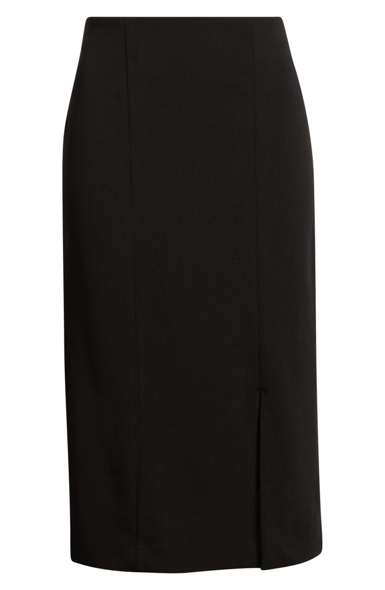 Anne Klein Pull-On Pencil Skirt, Alternate, color, Anne Black