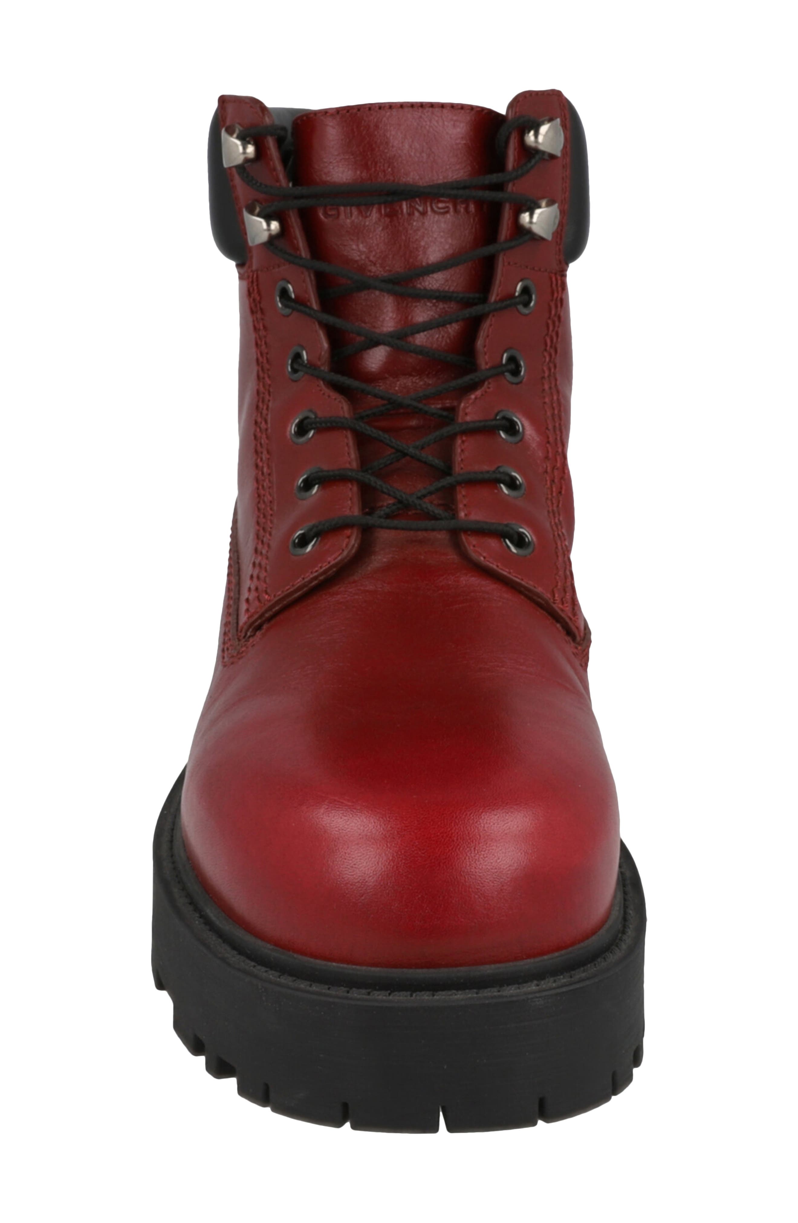 Storm Lace-Up Boot, Alternate, color, CHERRY
