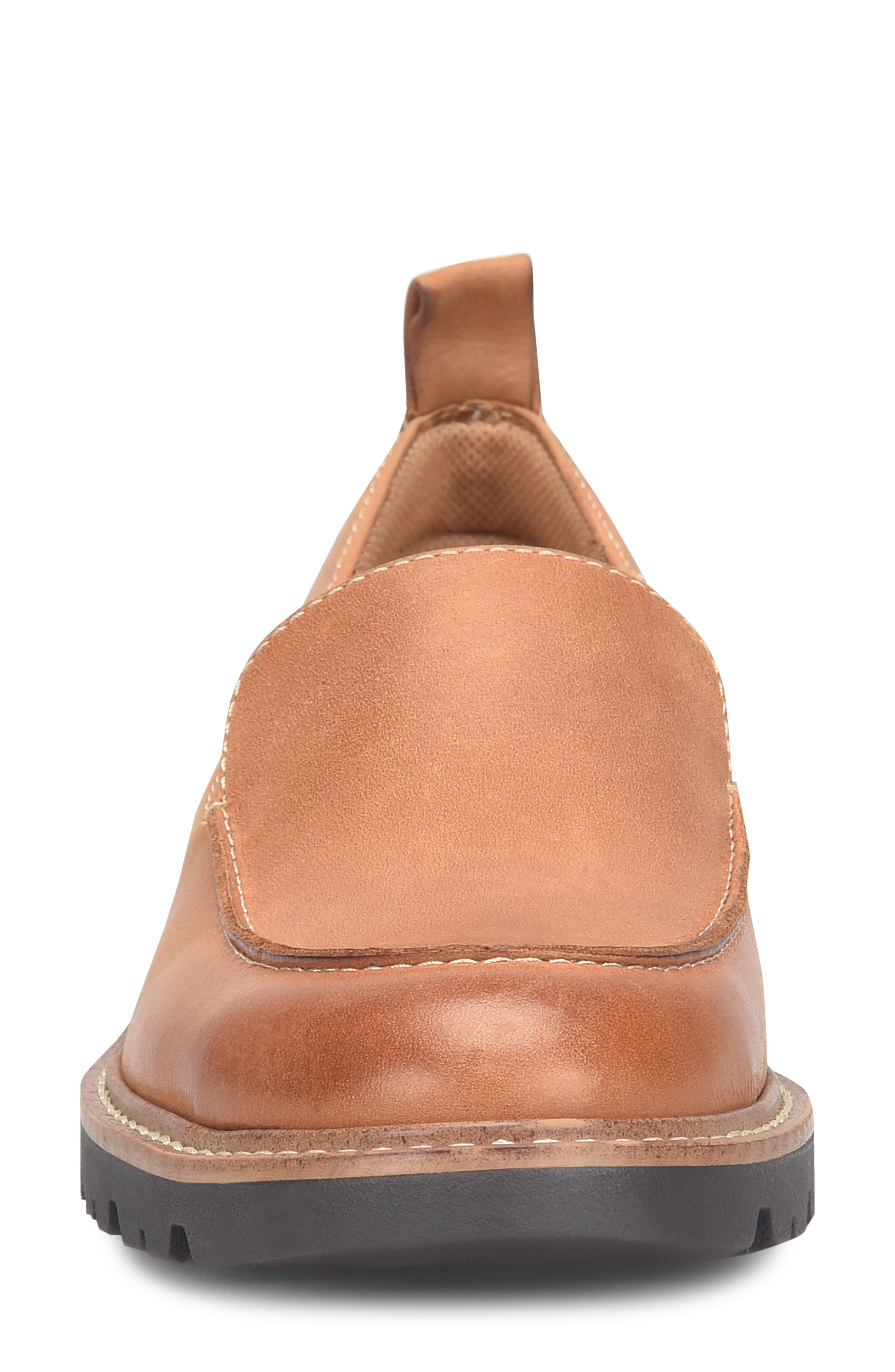 Comfortiva Lindee Lug Sole Loafer, Alternate, color, Luggage