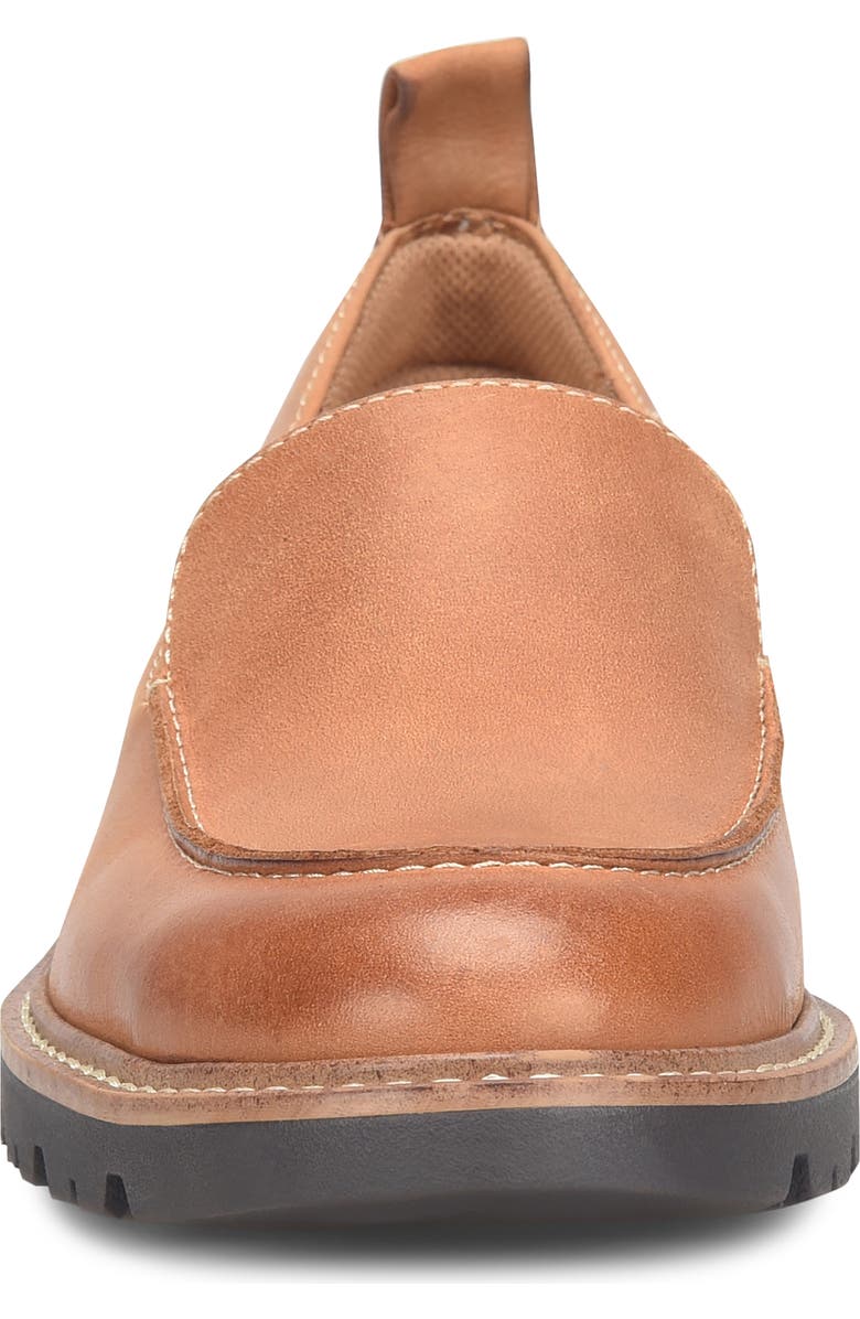 Comfortiva Lindee Lug Sole Loafer, Alternate, color, Luggage