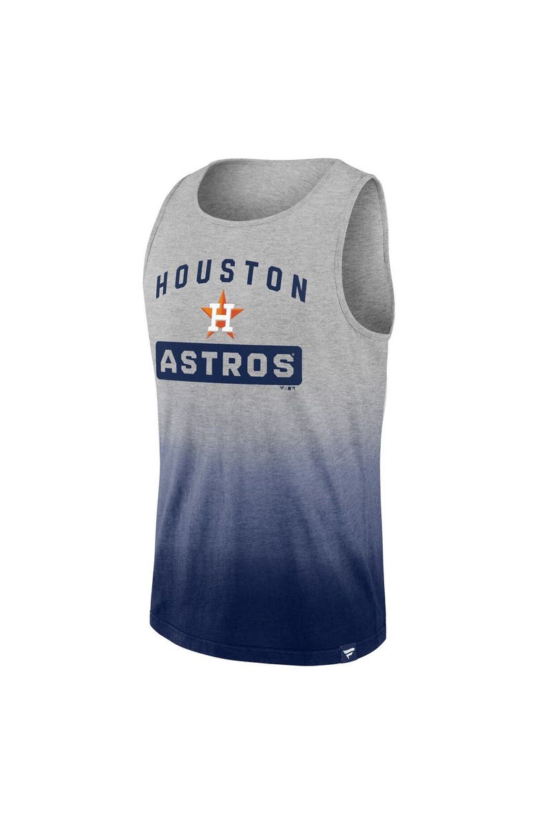 FANATICS Men's Fanatics Branded Gray/Navy Houston Astros Our Year Tank Top, Alternate, color, Heather Gray