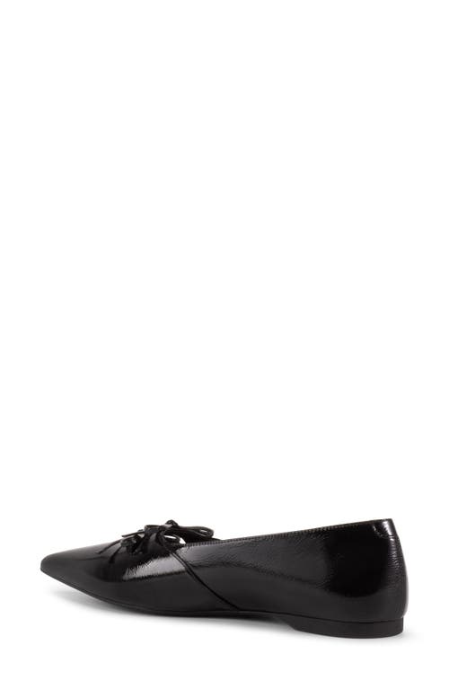 Vagabond Shoemakers Hermine Pointed Toe Flat In Black