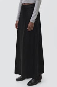 MANGO TEEN Leopard Print Maxi Skirt