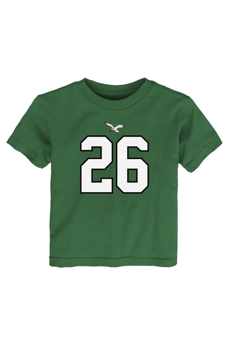 Toddler Nike Saquon Barkley Kelly Green Philadelphia Eagles Player Name & Number T-Shirt, Alternate, color, Kelly Green