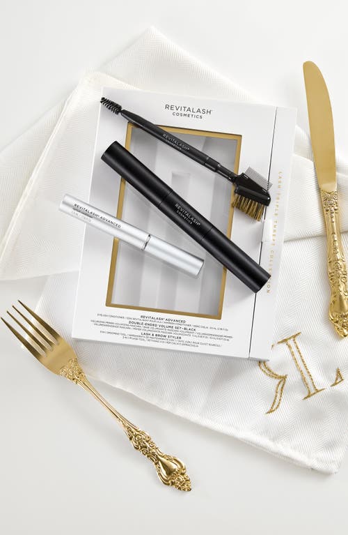 Revitalash® Cosmetics Lash Triple Threat Collection Set $210 Value In Transparent