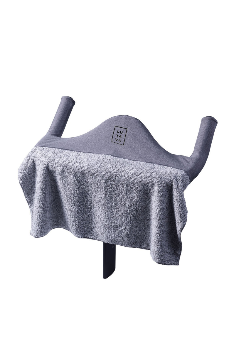 Lutava Antimicrobial Peloton Handle Cover, Main, color, Grey/Heather