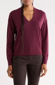 NORDSTROM RACK V-Neck Pullover Sweater