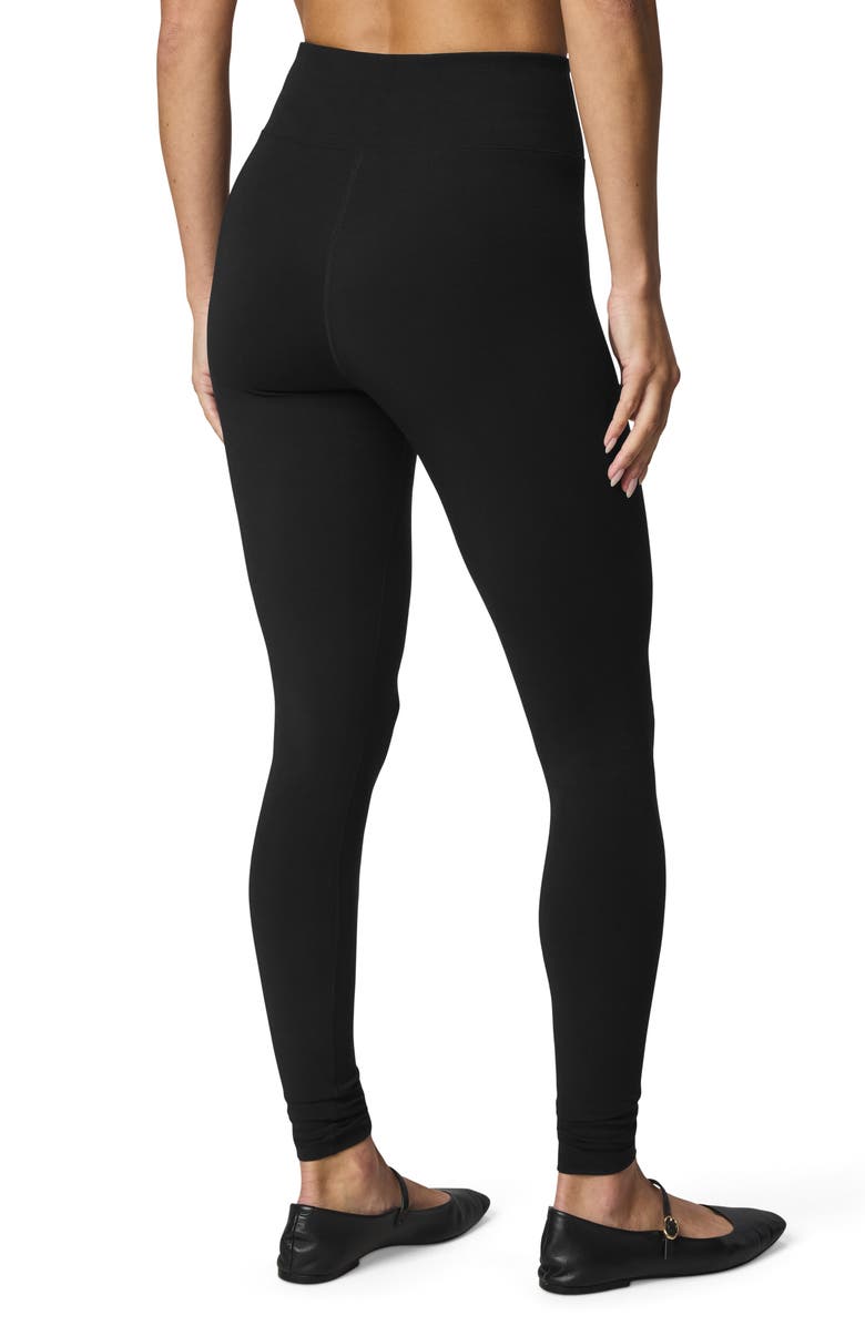 Splendid Interlock Leggings, Alternate, color, Black
