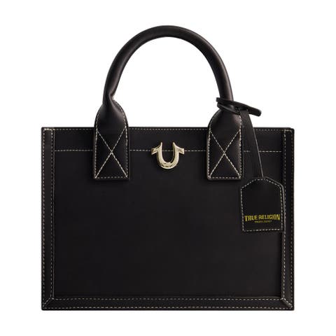 Modern Edge Suede Tote