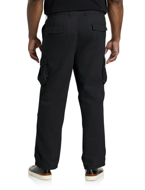 True Nation By Dxl Big & Tall Broken-in Relaxed Fit Cargo Pants