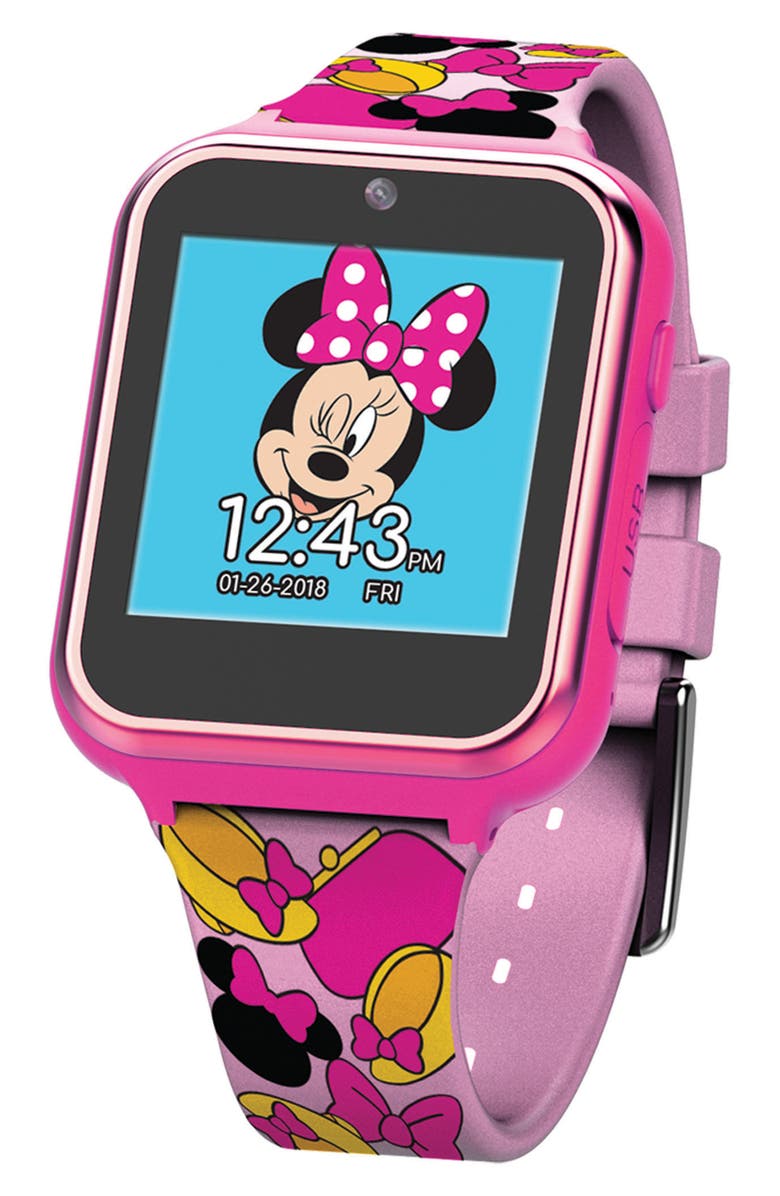 ITIME Minnie Mouse Interactive Kids Smart Watch, Alternate, color,
