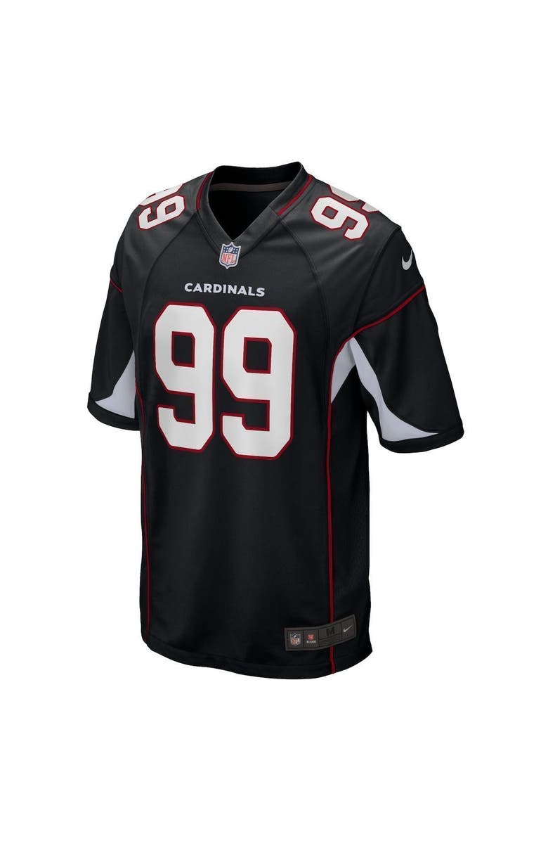 Nike Men's Nike J.J. Watt Black Arizona Cardinals Alternate Game Jersey, Alternate, color,