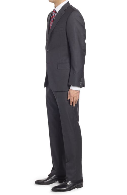 Heritage Gold Infinity Solid Wool Suit In Gray