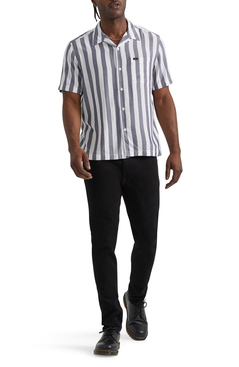 Lee Stripe Camp Shirt, Alternate, color, 