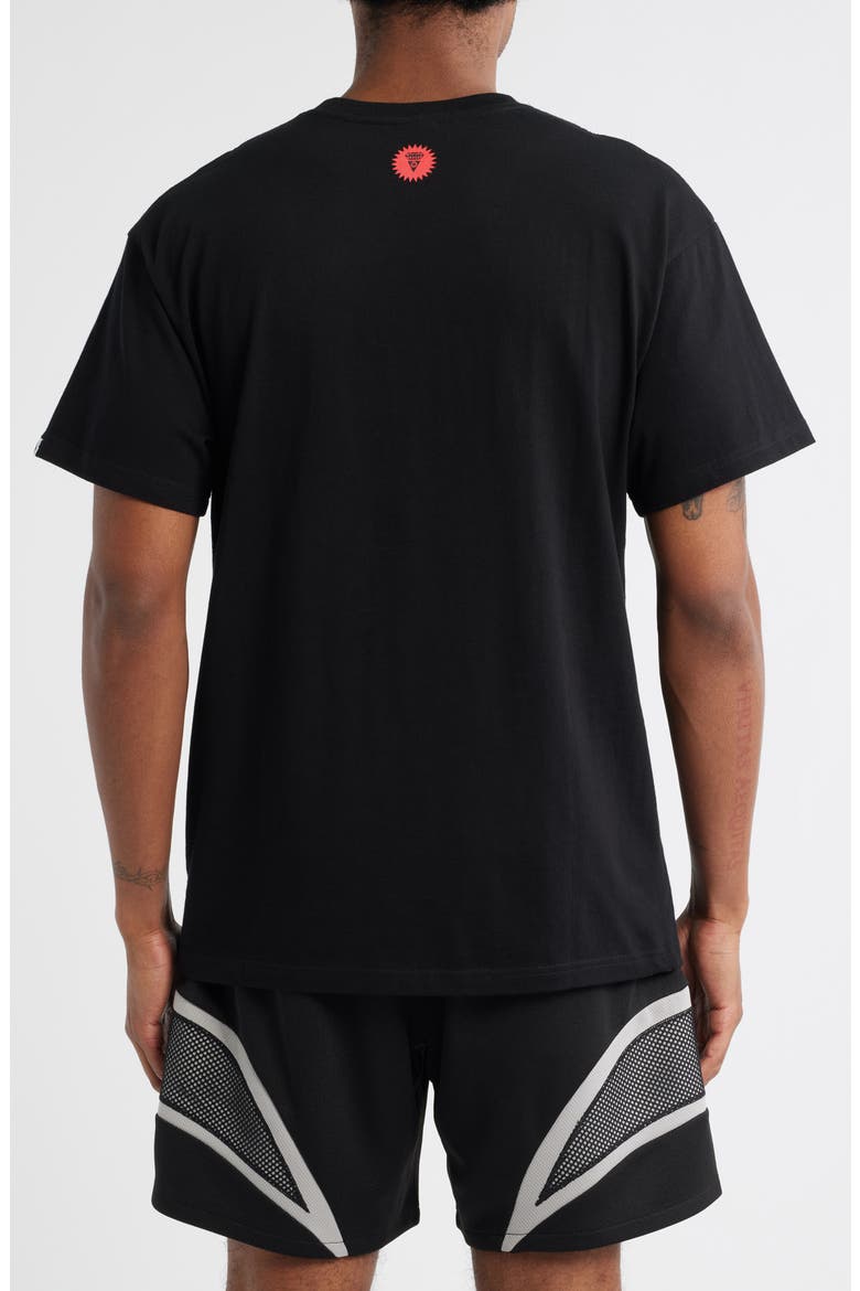 Drippy Graphic T-Shirt, Alternate, color, BLACK