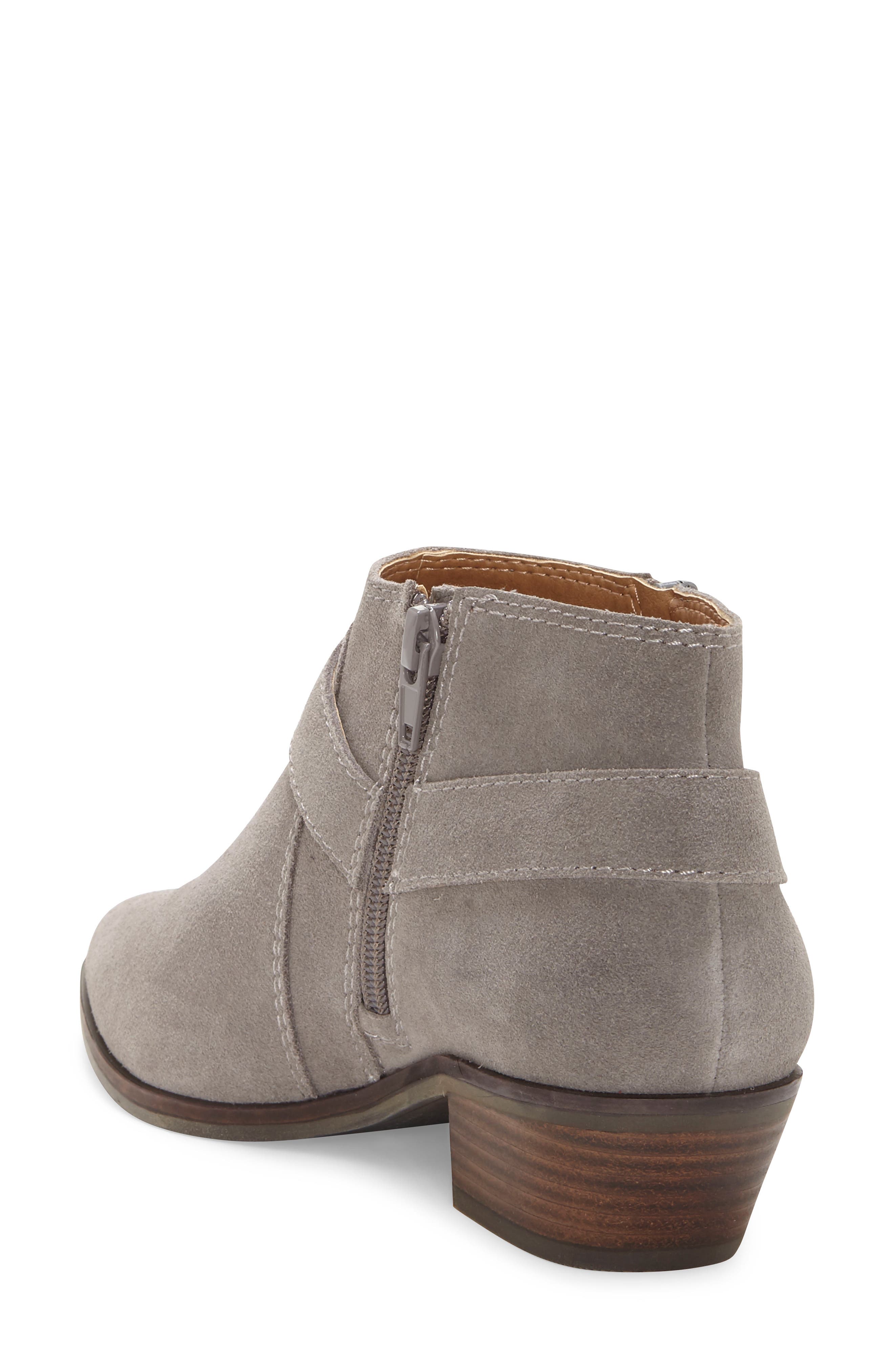 Enitha Bootie, Alternate, color, TITANIUM SUEDE