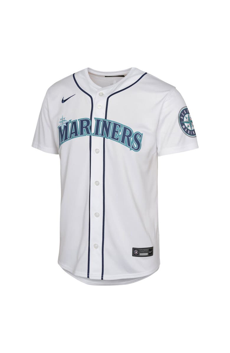 Nike Youth Nike Julio Rodríguez White Seattle Mariners Home Limited Player Jersey, Alternate, color, 