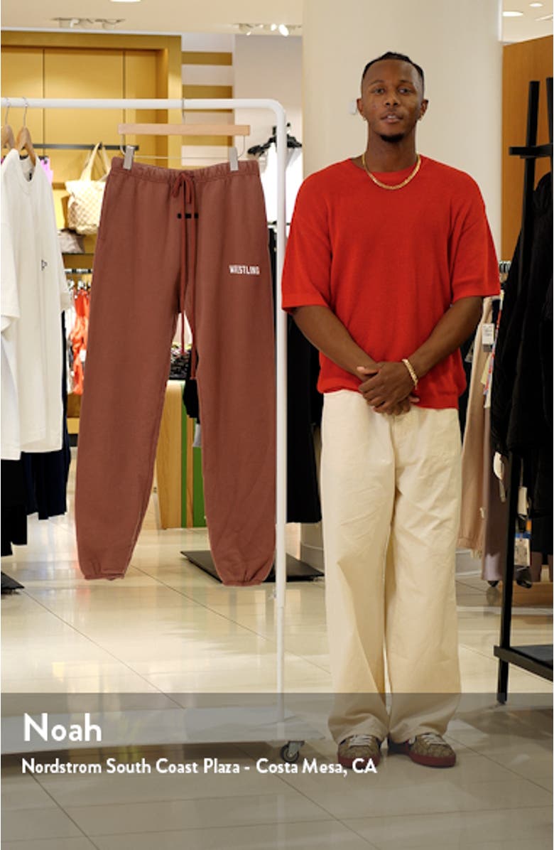 Gender Inclusive Classic Heavy Cotton Fleece Sweatpants, sales video thumbnail