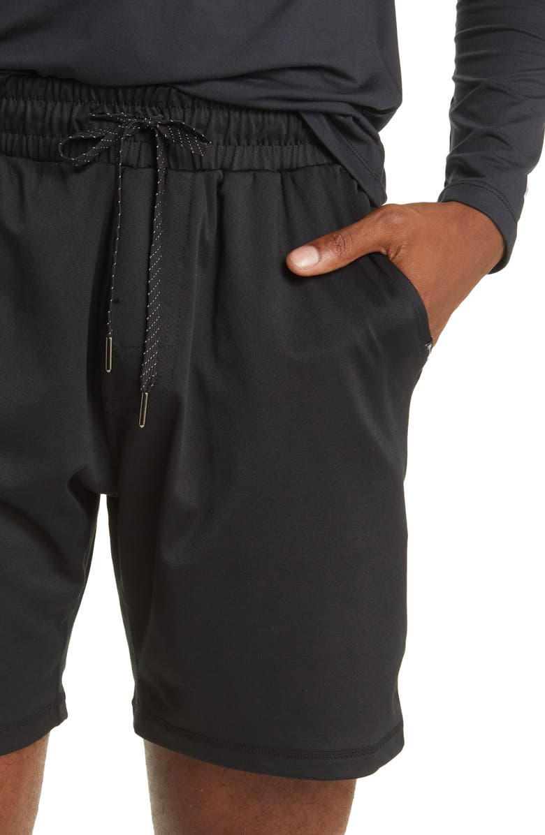 Barbell Apparel Drop Hem Long Sleeve T-Shirt, Alternate, color, 